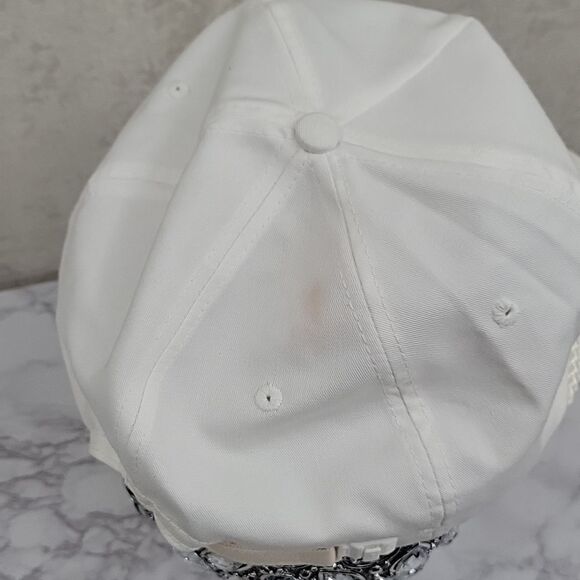 WINNER Renaissance International Vintage Geneva Hat White Blue Streetwear - Picture 8 of 12